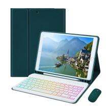 Illuminated Keyboard Case with Mouse compatible with iPad Pro 11 (2022/2021) - Ultimate Protection & Enhanced Typing Experience