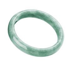 DESIGNICE Jadearmbånd for kvinner Jadearmbånd Armbånd for kvinner Naturlig mørkegrønn jade Jade-ring 54 mm Style2