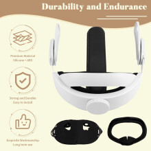 Para Quest 3S Elite  Strap com Host Protective Cover Controller Protector e Lens Cover para Quest 3S Acessórios