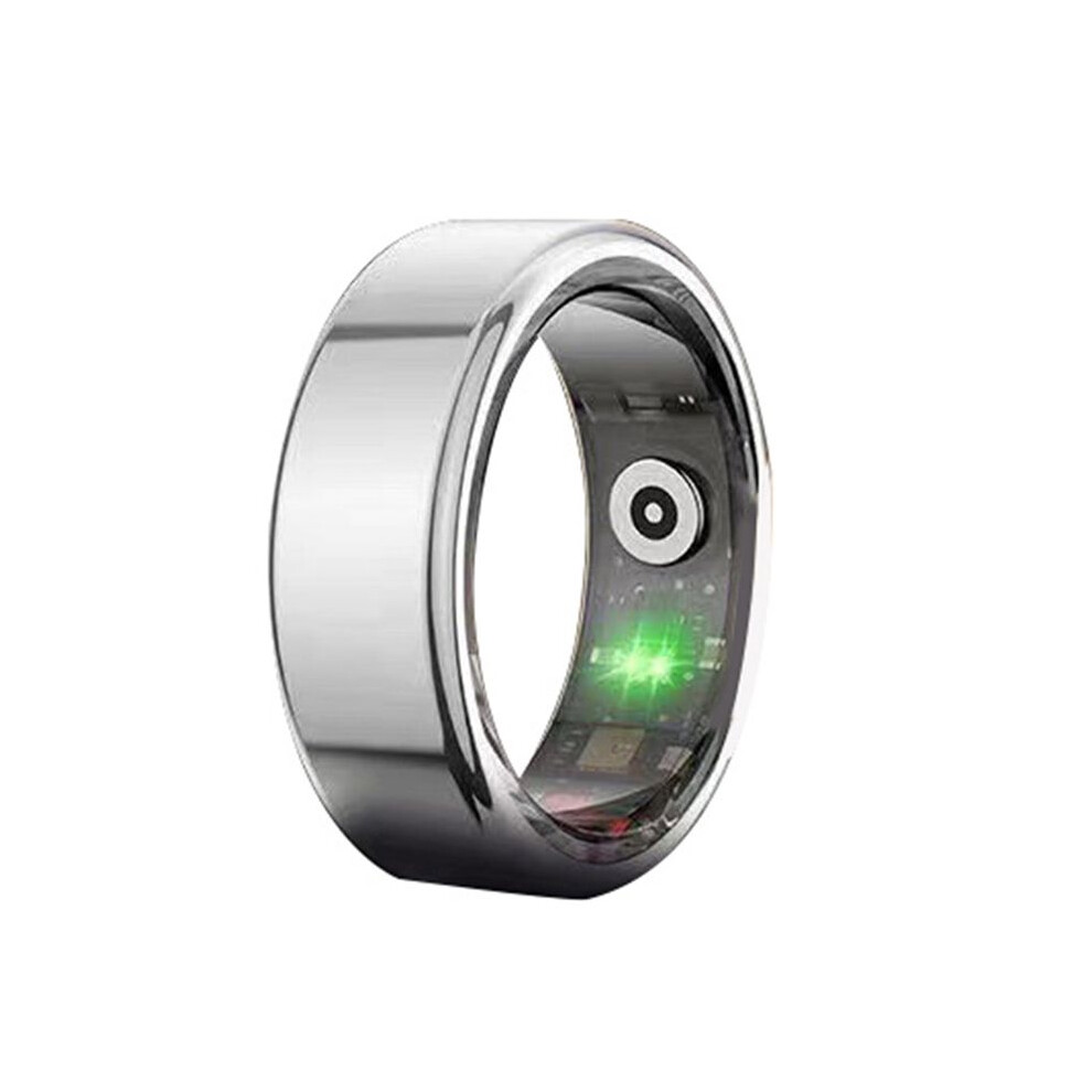 Exogio Silver R06 Ring, Health Monitor, Heart Rate Sleep Monitor Ip68 Waterproof Multi-Sport Modes