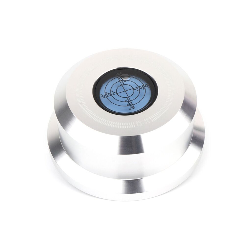 Monosaudio Record Weight Stabilizer For Vinyl Turntable,50Hz, Aluminum Vibration Damper, Enhances Lp Sound Quality Silver 4713469827540