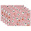 4 Pack Linen Placemats 12x18 Inch 1