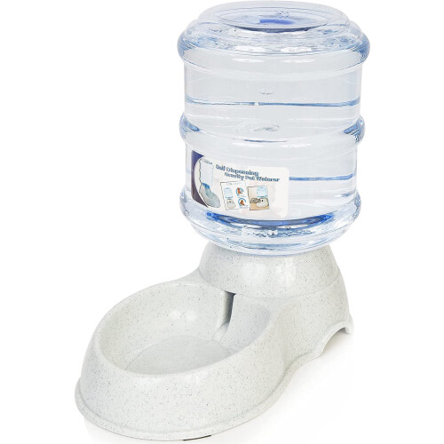 Zone Tech Gravity Pet Waterer Αυτόματη αυτόματη δοσομετρική δοσομετρική θήκη νερού για