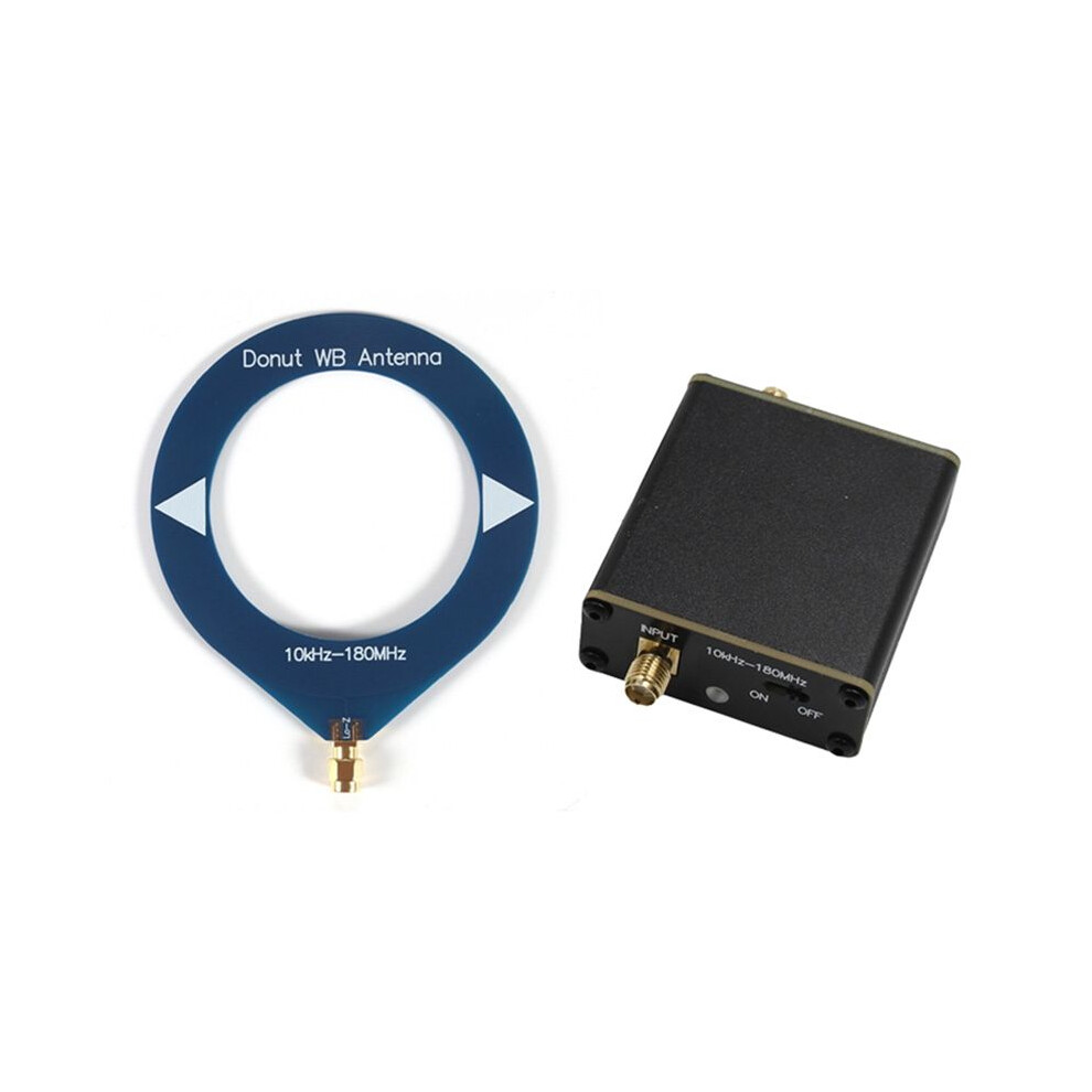Donut Broadband Antenna 10Khz-180Mhz With Low Impedance Converter For Radio Walkie Talkie Sdr 6034120150011