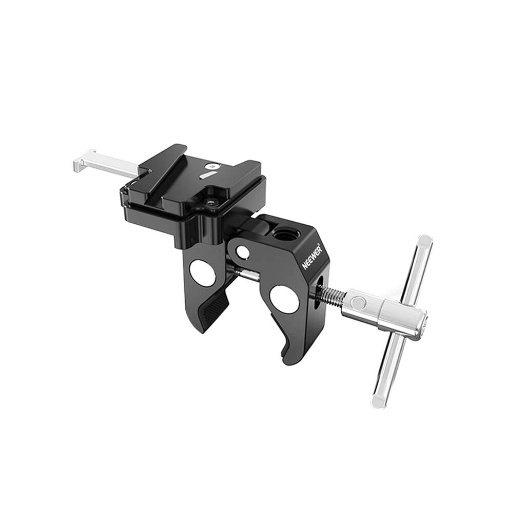 Neewer V Mount Battery Plate With Crab Clamp & Quick Release Lock, 15Mm Rods - For V Mount Batteries 6032999293778