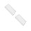 2Pièces Poids Papier Transparent Accessoire 9