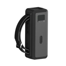 SIKAI Silikonowa Osłona na 737 140W Power Bank TF/SIM Karta PIN Torba do Przechowywania Ochronna Osłona Podróżna Etui Czarny