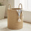Cotton Rope Laundry Hamper 58L Tall Round Basket 1