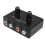 3.5mm Stereo Audio Switcher Splitter Bi-Directional Stereo Audio Switcher with Volume Control 2