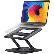 Supporto per laptop regolabile e girevole a 360 per computer portatili da 10 a 16 pollici