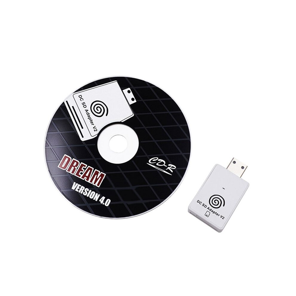 For Card Reader For Dreamcast Dreamshell V4.0 Tf Card Game Player Adapter+Cd With Dreamshell Boot Loader 6034021372536