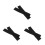 3Paires Sangles Polyvalentes Pour Gymnastique Cheer Noires 4