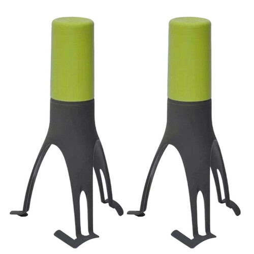 Triangular Egg Beater  Semi-Automatic Cream Mixer Baking Mixing Tool Utensílios de Cozinha Verde e Cinza