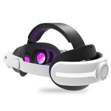 Para Meta Quest3s Faixa de Cabeça Ajustável Esponja Elástica Alta Não Pressiona o Rosto Acessórios VR Faixa de Cabeça Quest 3