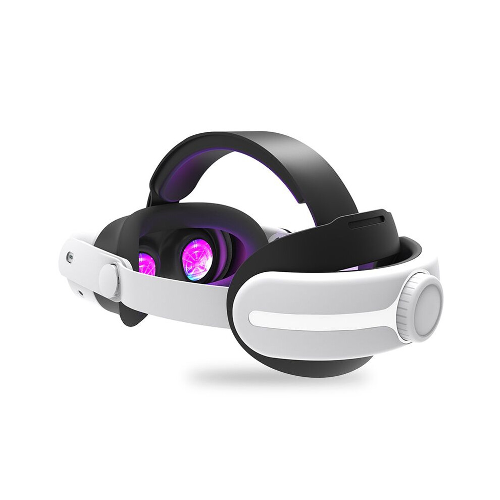 For Meta Quest3s Adjustable Headband High Elastic Sponge Does Not Press The Face Vr Accessories Quest 3 Headband Black/White 6031329093491