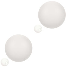 Glass Globe Lamp Shade for G9 Socket, 8 cm