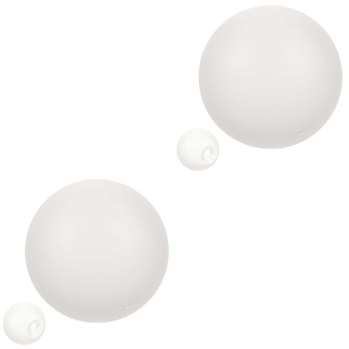 Glass Globe Lamp Shade for G9 Socket, 8 cm
