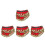 4Pièces Ceinture Danse Chainette Décorative Accessoire Danseuse 5
