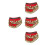 4Pièces Ceinture Danse Chainette Décorative Accessoire Danseuse 6