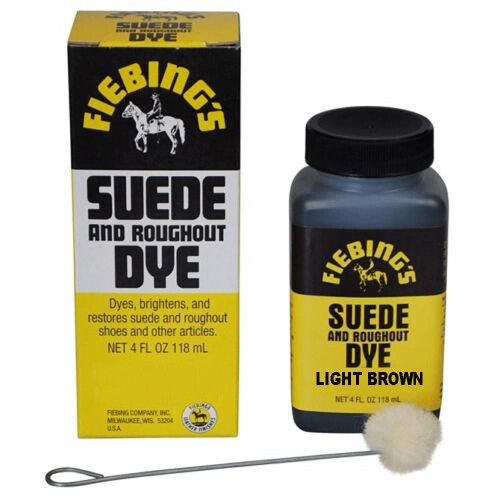 Βαφή Fiebing's Suede & Roughout, ανοιχτό καφέ, 4 ουγγιές