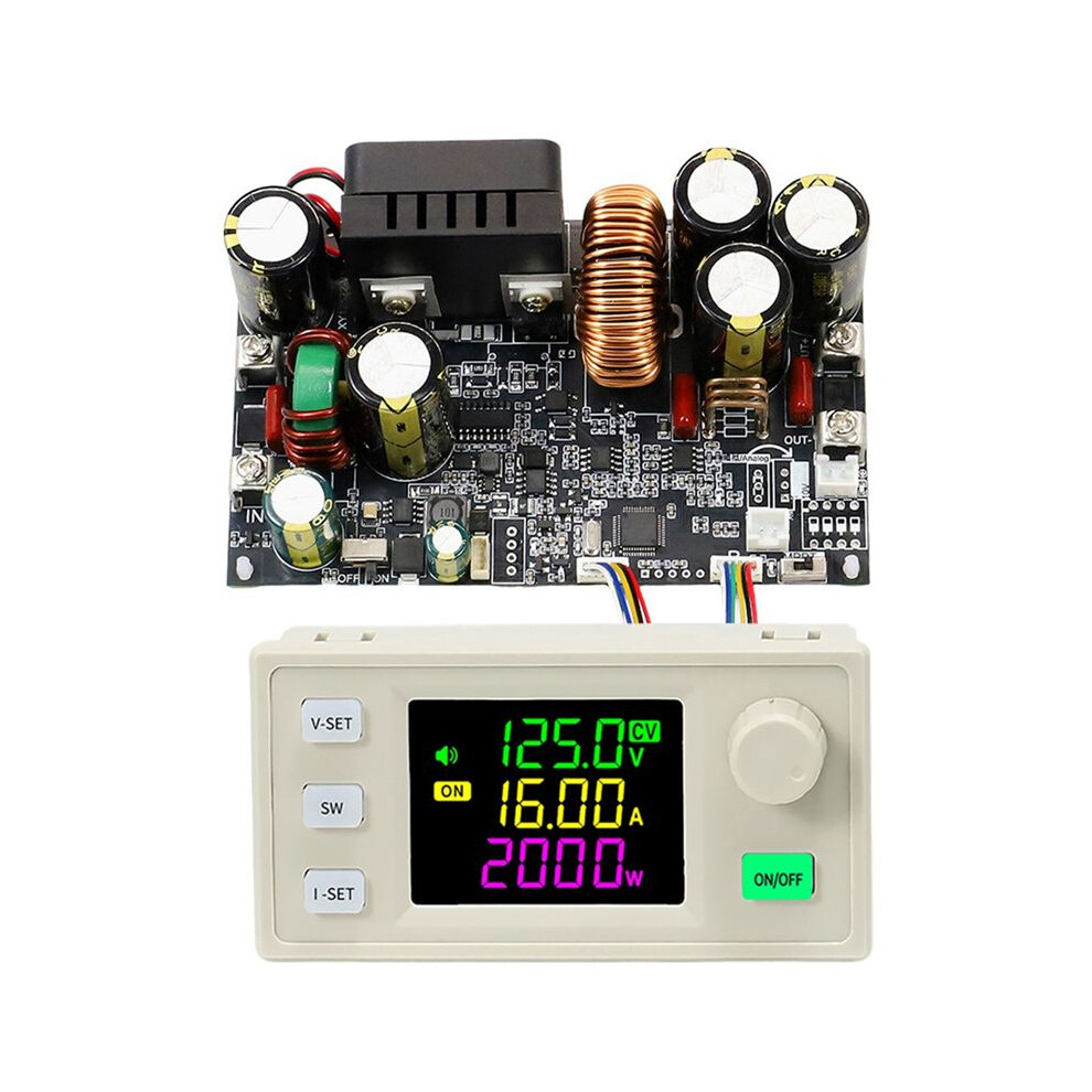 Xy12522 Cnc Adjustable Stabilized Power Supply Constant Voltage And Current Module 125V/2000W Color Screen Display 6031718412254