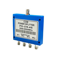 2000-8000MHz Power Splitter 4-Way Microstrip RF Power Divider Combiner med SMA Honkontakter