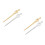 4Pièces Bâtons Agitateurs Métalliques Multifonction Pour Cire Cachet 4