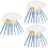 3Ensembles Ensemble Pinceaux Usage Artistique 8