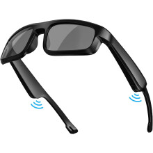 Polarisierte Bluetooth-Smart-Sonnenbrille mit integriertem Mikrofon und Lautsprechern, Sprachassistent und UV-Schutz