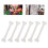 White Plastic Skeleton Figurines for Halloween Decor 1