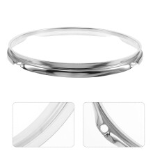 FRCOLOR Drum Rim Replacement Stamped Metal Ring For Drum Set Reliable Electric Drum Accessories Bass Drum Hoop Drum Kit Drum Lug Drum Accessory