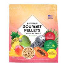 Lafeber Gourmet Pellets - Tropical Fruit - Parrots -Zbilansowany Pokarm: Granulat Z Owocami Dla Dużych Papug 1,81 Kg