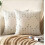 Fodere per cuscini in cotone stile boho, 12x20 cm, set da 2 1