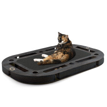 Playplate | Plac Zabaw Dla Kota Z Drapakiem| Canadian Cat | Black Edition | Czarny
