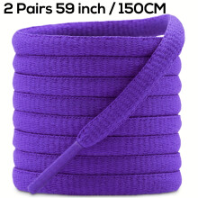 4 Pairs Half-Round Shoe Laces – Durable & Stylish for Athletic, Running, Sport Shoes, Sneakers, Boots – Men & Women – Compatible with Most