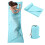 Forro de saco de dormir leve para viagens e acampamentos 1