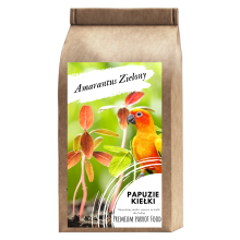 Premium Parrot Food  | Amarantus Zielony | Nasiona Na Kiełki | Dla Papug 50G