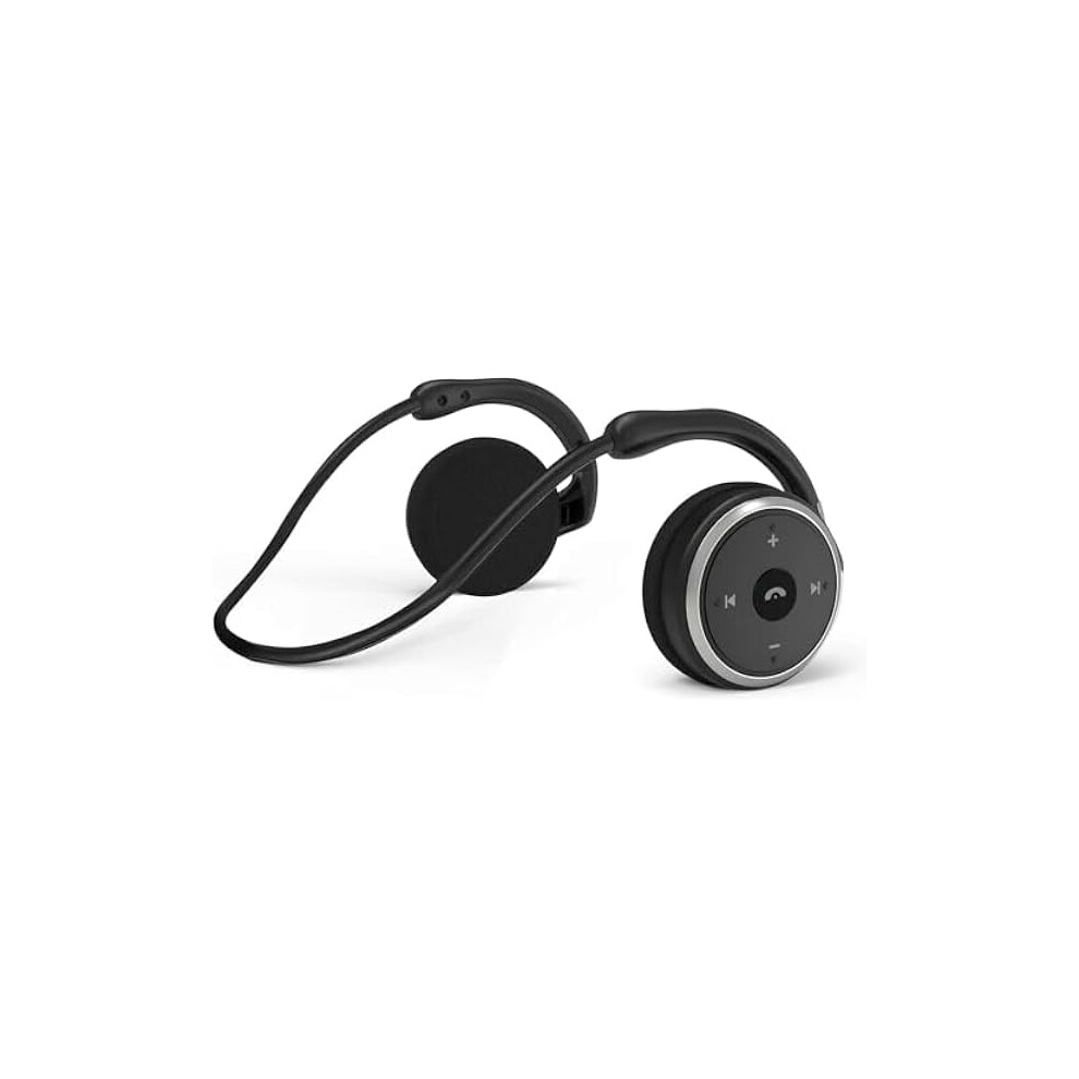 Lightweight Foldable Bluetooth 5.0 Neckband Headphones, Sweatproof Sports Headset With Mic & Case Â Compatible With All Devices Black 9193271724247