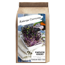 Premium Parrot Food  | Kalarepa Czerwona | Nasiona Na Kiełki | Dla Papug 50G