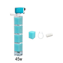 5-in-1 Submersible Aquarium Filter with Oxygenation, Wave Creation, Backflow Prevention, Silent 1500L/H Pump