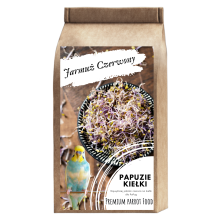 Premium Parrot Food  | Jarmuż Czerwony | Nasiona Na Kiełki | Dla Papug 50G