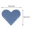 Vintage Leather Heart Bookmark – Handmade Page Corner 1