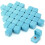 36 τεμάχια κουτιά δαχτυλιδιών από ανοιχτό μπλε βελούδο για γάμο, αρραβώνα, πρόταση 1