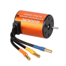 GoolRC3650 3500KV vodotěsný bezkartáčový motor pro 1/10 RC auto HSP94123HuanQi727FS Racing53625/53632
