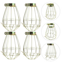 Abrazadera protectora de bombilla de metal para lámpara colgante de estilo industrial vintage