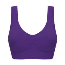 Soldes ! Soutiens-gorge pour femmes grandes tailles, soutiens-gorge rembourrés sans coutures, vêtements de nuit, soutiens-gorge de yoga,