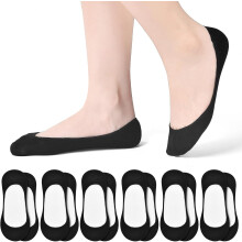 Baumwoll-Sneakersocken für Damen, 6 Paar