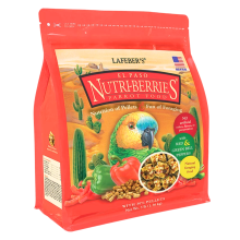 Lafeber Nutriberries El Paso - Pikantny Pokarm Z Warzywami W Kształcie Kuleczek Dla Dużych I Średnich Papug 1,36Kg