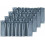 Stone Blue Blackout Valances 52" W x 18" L (4 Pack) 1