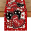 Red Polka Dot Table Runner 13 x 108 Inch 1